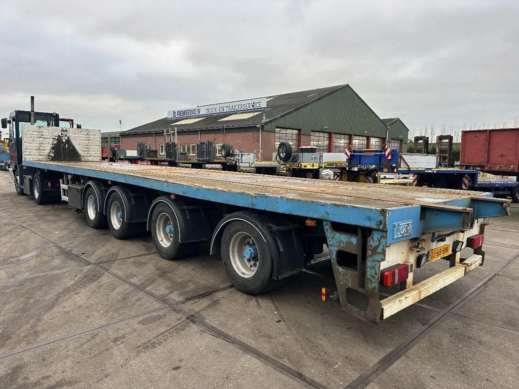 Floor 2 AXLE STEERING an 2 LIFT AXLE - Semi-remorque plateau: photos 5 Floor 2 AXLE STEERING an 2 LIFT AXLE - Semi-remorque plateau: photos 5