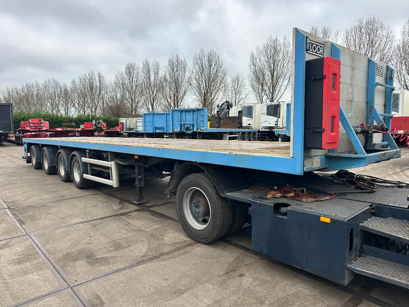 Floor 2 AXLE STEERING an 2 LIFT AXLE - Semi-remorque plateau: photos 3 Floor 2 AXLE STEERING an 2 LIFT AXLE - Semi-remorque plateau: photos 3