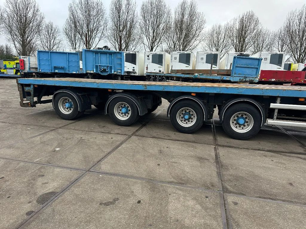 Floor 2 AXLE STEERING an 2 LIFT AXLE - Semi-remorque plateau: photos 3 Floor 2 AXLE STEERING an 2 LIFT AXLE - Semi-remorque plateau: photos 3