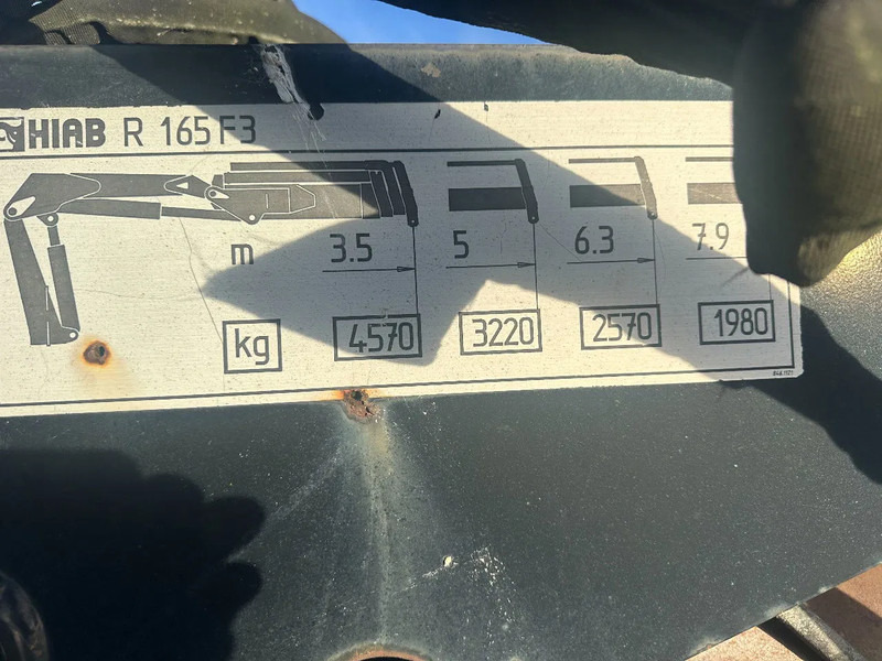 Semi-remorque plateau Floor HIAB Roller 165-F3 Rotator: photos 6