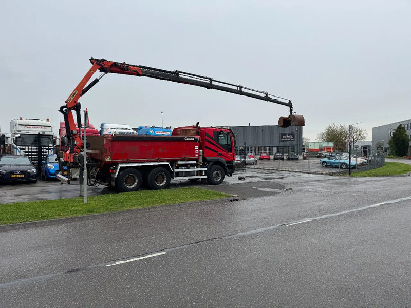 Iveco Trakker 500 6X4 EURO 6 KIPPER + PALFINGER PK18002 FULL STEEL - Camion benne, Camion grue: photos 5 Iveco Trakker 500 6X4 EURO 6 KIPPER + PALFINGER PK18002 FULL STEEL - Camion benne, Camion grue: photos 5