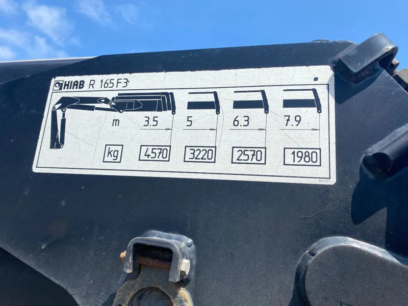 Lecitrailer MET HIAB R165 F3 - Semi-remorque plateau: photos 5 Lecitrailer MET HIAB R165 F3 - Semi-remorque plateau: photos 5