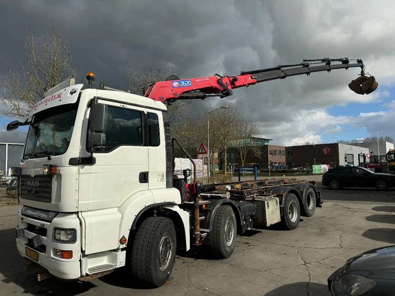 MAN TGA 35.440 8X2 - EURO 4 + HMF 2620K-RC 2018! + REMOTE + HYDRAUTO CABLE LIFT + LIFTING AXLE - Camion - système de câble, Camion grue: photos 1 MAN TGA 35.440 8X2 - EURO 4 + HMF 2620K-RC 2018! + REMOTE + HYDRAUTO CABLE LIFT + LIFTING AXLE - Camion - système de câble, Camion grue: photos 1