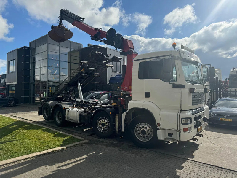 MAN TGA 35.440 8X2 - EURO 4 + HMF 2620K-RC 2018! + REMOTE + HYDRAUTO CABLE LIFT + LIFTING AXLE - Camion grue: photos 4 MAN TGA 35.440 8X2 - EURO 4 + HMF 2620K-RC 2018! + REMOTE + HYDRAUTO CABLE LIFT + LIFTING AXLE - Camion grue: photos 4