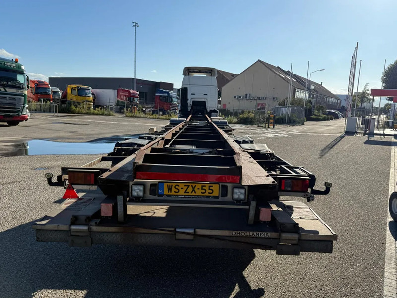 Camion porte-conteneur/ Caisse mobile MAN TGS 18.420 EURO 6 + KRONE 2 AXLE + 2x DHOLLANDIA LIFT: photos 7