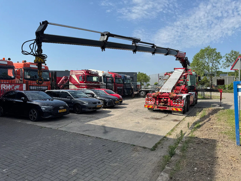 Camion - système de câble, Camion grue MAN TGS 35.480 8X4 HMF 2420 K5 + HMF ABLE + REMOTE CONTROL: photos 6