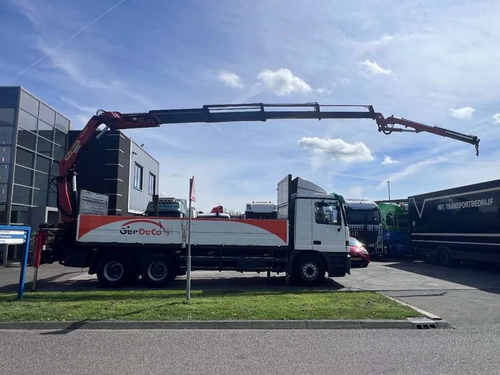 Mercedes-Benz Actros 2635 6X4 + PALFINGER PK21000 + JIB + REMO - Camion grue, Camion plateau: photos 2 Mercedes-Benz Actros 2635 6X4 + PALFINGER PK21000 + JIB + REMO - Camion grue, Camion plateau: photos 2