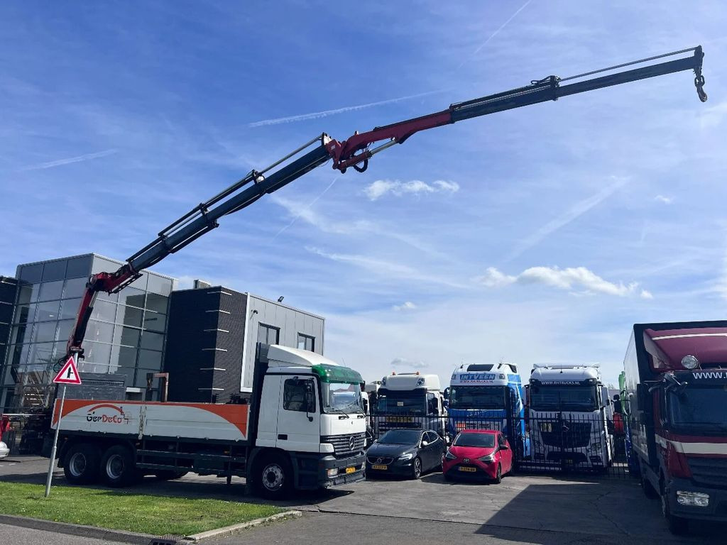 Mercedes-Benz Actros 2635 6X4 + PALFINGER PK21000 + JIB + REMO - Camion grue, Camion plateau: photos 1 Mercedes-Benz Actros 2635 6X4 + PALFINGER PK21000 + JIB + REMO - Camion grue, Camion plateau: photos 1