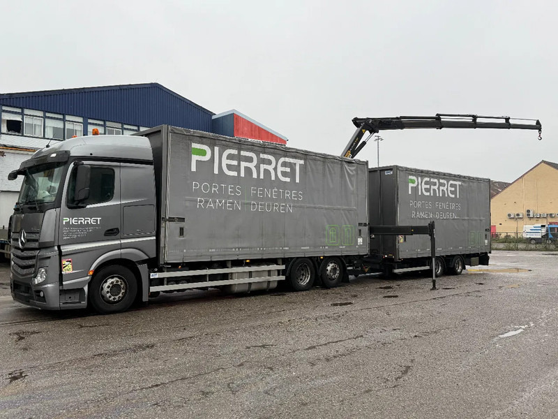 Mercedes-Benz Actros 2645 PALFINGER PK 19 + REMOTE CONTROL + ROYEN HANGER COMPLETE 2017! - Camion grue: photos 1 Mercedes-Benz Actros 2645 PALFINGER PK 19 + REMOTE CONTROL + ROYEN HANGER COMPLETE 2017! - Camion grue: photos 1