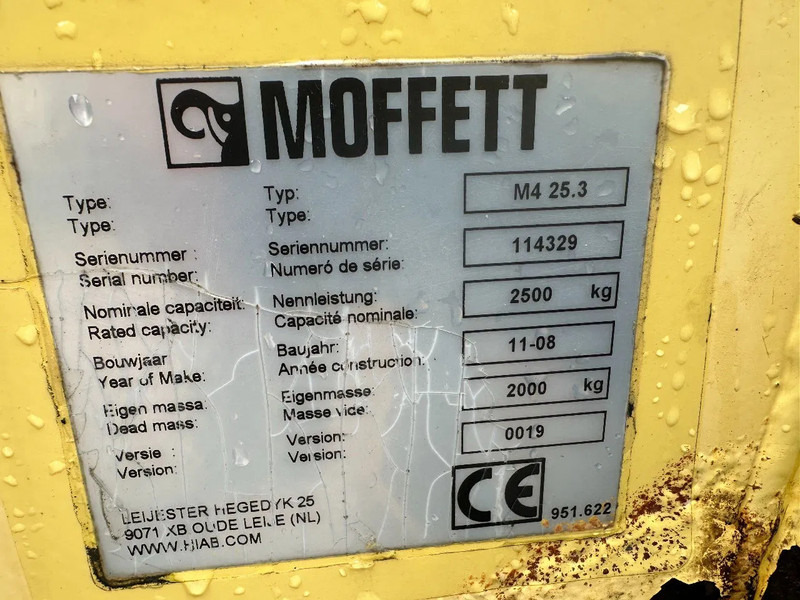 Chariot embarqué Moffett M4 25.3 2,5 TON SIDESHIFT DIESEL  MEENEEMHEFTRUCK: photos 14
