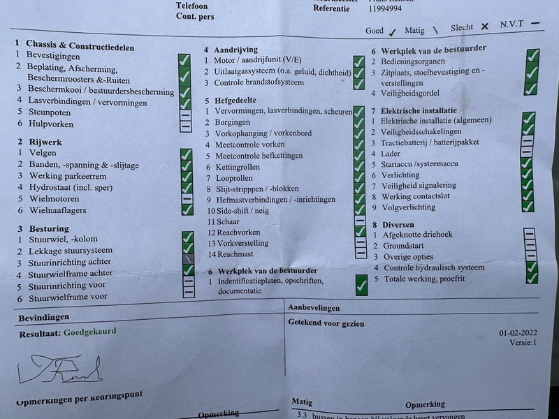 Chariot embarqué Moffett M4 25.3 2,5 TON SIDESHIFT DIESEL  MEENEEMHEFTRUCK: photos 20