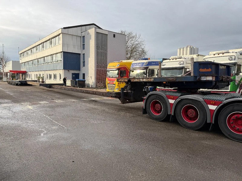 Nooteboom MC0 105-08V, 2 EXTENDABLE 12.35 + 12,05 8 AXLE, 2 LIFT AXLES, 7 AXLE STEERING, REMOTE CONTROLE - Semi-remorque surbaissé: photos 1 Nooteboom MC0 105-08V, 2 EXTENDABLE 12.35 + 12,05 8 AXLE, 2 LIFT AXLES, 7 AXLE STEERING, REMOTE CONTROLE - Semi-remorque surbaissé: photos 1