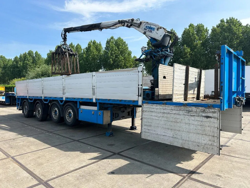 Pacton 4 X 4 ASSIGE MET KENNIS 14000 ROLLER KRAAN - Semi-remorque plateau: photos 4 Pacton 4 X 4 ASSIGE MET KENNIS 14000 ROLLER KRAAN - Semi-remorque plateau: photos 4