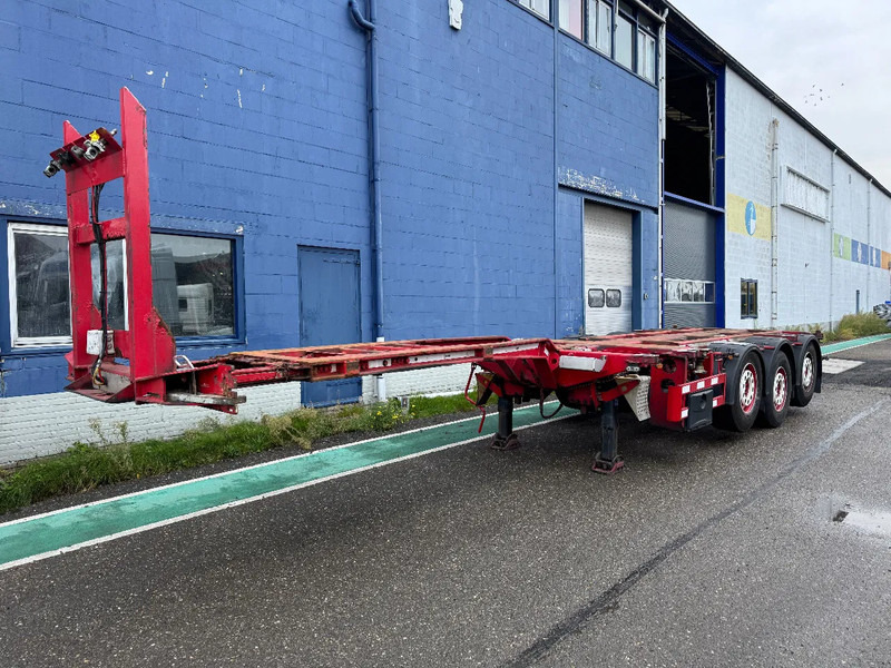 Pacton T3 010 MULTICHASSIS DISC BRAKES SAF AXLES 2X LIFT AXLE - Semi-remorque porte-conteneur/ Caisse mobile: photos 1 Pacton T3 010 MULTICHASSIS DISC BRAKES SAF AXLES 2X LIFT AXLE - Semi-remorque porte-conteneur/ Caisse mobile: photos 1