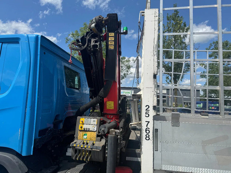 Camion plateau, Camion grue Scania P280 4X2 EURO 6 PALFINGER PK12002 + REMOTE CONTROL: photos 16