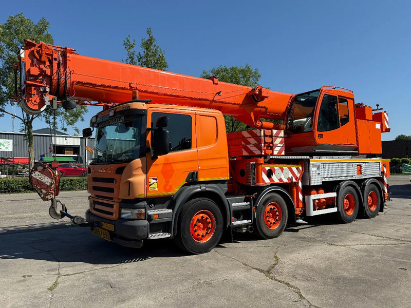 Scania P380 8X4 + FAUN HK40 + FLYJIB + BALLASTBL. 6,9 TON - 4.305 HOURS - Camion grue: photos 3 Scania P380 8X4 + FAUN HK40 + FLYJIB + BALLASTBL. 6,9 TON - 4.305 HOURS - Camion grue: photos 3