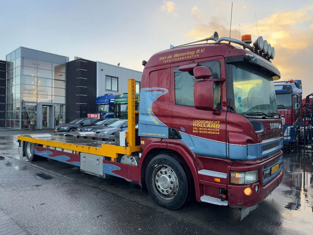 Scania P420 4X2 - EURO 5 + MANUAL GEAR + VBG VANGMUIL - Camion plateau: photos 3 Scania P420 4X2 - EURO 5 + MANUAL GEAR + VBG VANGMUIL - Camion plateau: photos 3