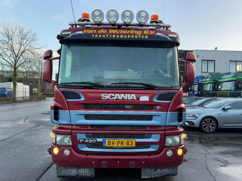 Scania P420 4X2 - EURO 5 + MANUAL GEAR + VBG VANGMUIL - Camion plateau: photos 2 Scania P420 4X2 - EURO 5 + MANUAL GEAR + VBG VANGMUIL - Camion plateau: photos 2