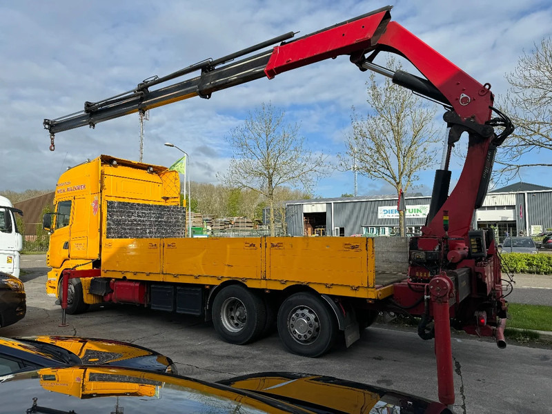 Scania R500 V8 6X2 EURO 5 + HIAB 377EP-4XS + REMOTE CONTROL + RETARDER - Camion plateau, Camion grue: photos 4 Scania R500 V8 6X2 EURO 5 + HIAB 377EP-4XS + REMOTE CONTROL + RETARDER - Camion plateau, Camion grue: photos 4