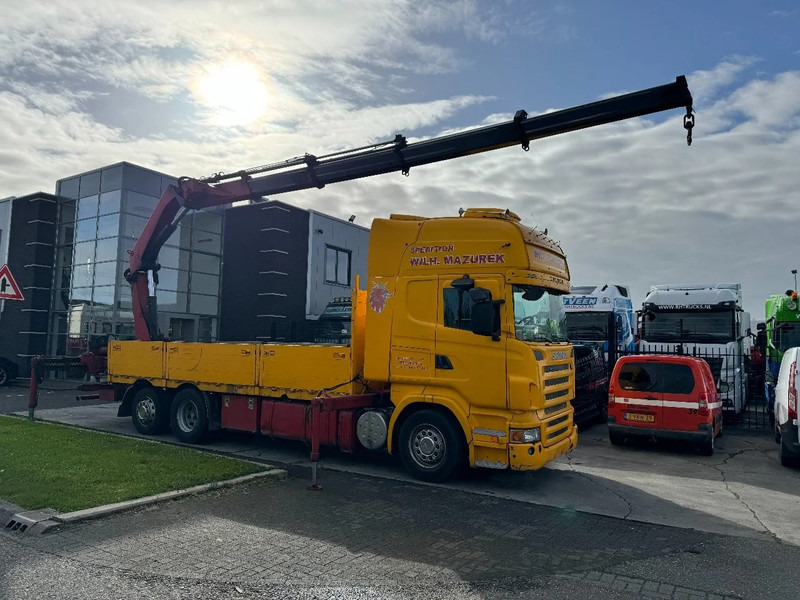 Scania R500 V8 6X2 EURO 5 + HIAB 377EP-4XS + REMOTE CONTROL + RETARDER - Camion grue: photos 1 Scania R500 V8 6X2 EURO 5 + HIAB 377EP-4XS + REMOTE CONTROL + RETARDER - Camion grue: photos 1