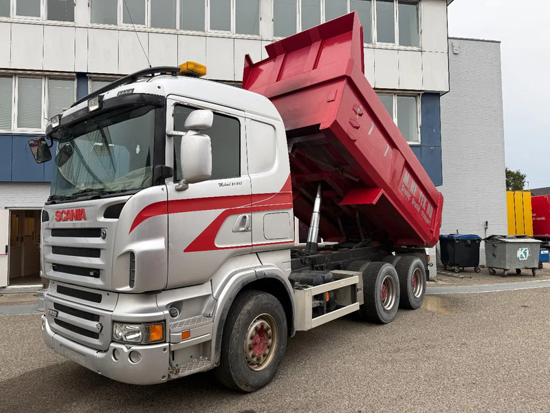 Scania R500 V8 R500 6X4 FULL STEEL MANUEL RETARDER - Camion benne: photos 1 Scania R500 V8 R500 6X4 FULL STEEL MANUEL RETARDER - Camion benne: photos 1