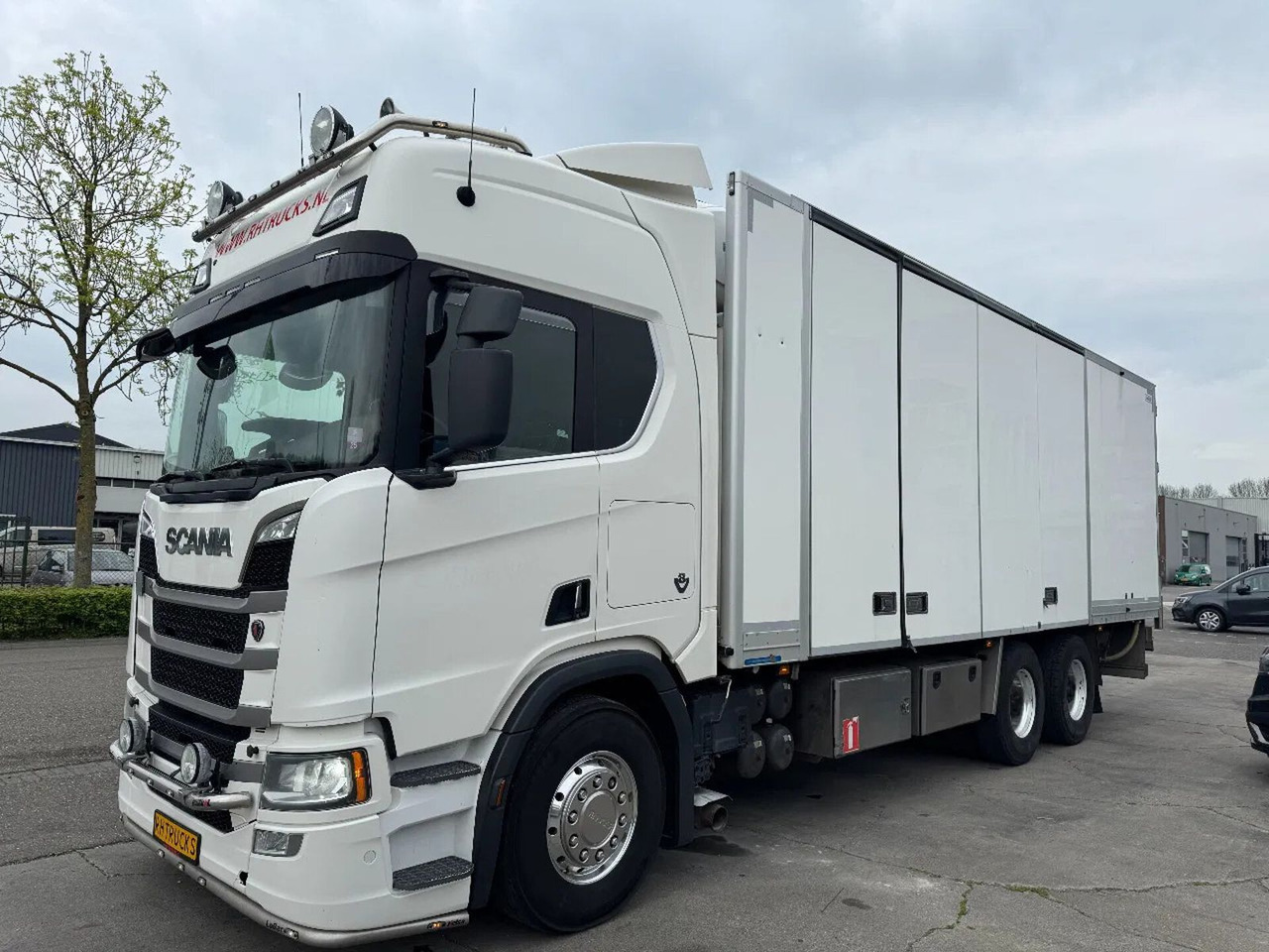 Scania R650 V8 6X4 - EURO 6 + THERMOKING - Camion frigorifique: photos 1 Scania R650 V8 6X4 - EURO 6 + THERMOKING - Camion frigorifique: photos 1