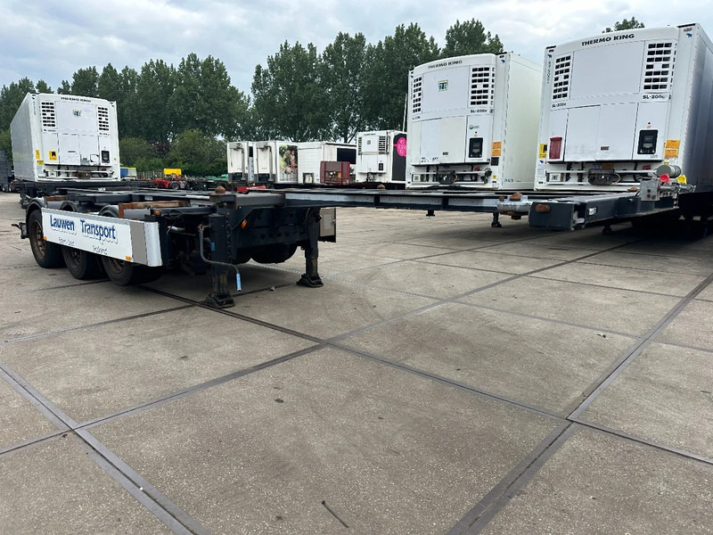Tracon TRAILERS LZV MET SCHOTEL LIFT EN STUURAS - Semi-remorque porte-conteneur/ Caisse mobile: photos 2 Tracon TRAILERS LZV MET SCHOTEL LIFT EN STUURAS - Semi-remorque porte-conteneur/ Caisse mobile: photos 2