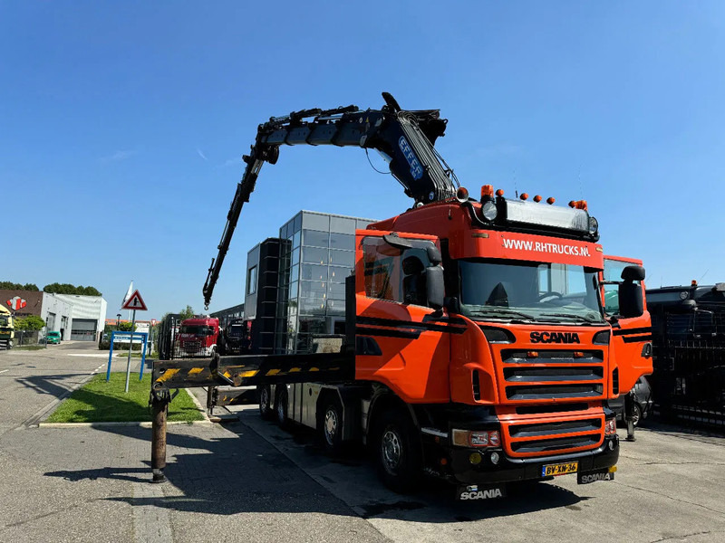 Scania R560 V8 8X2 + EFFER CRANE 1550 6S + FLYJIP 6XHYDR + REMOTE + WINCH - Tracteur routier: photos 3 Scania R560 V8 8X2 + EFFER CRANE 1550 6S + FLYJIP 6XHYDR + REMOTE + WINCH - Tracteur routier: photos 3