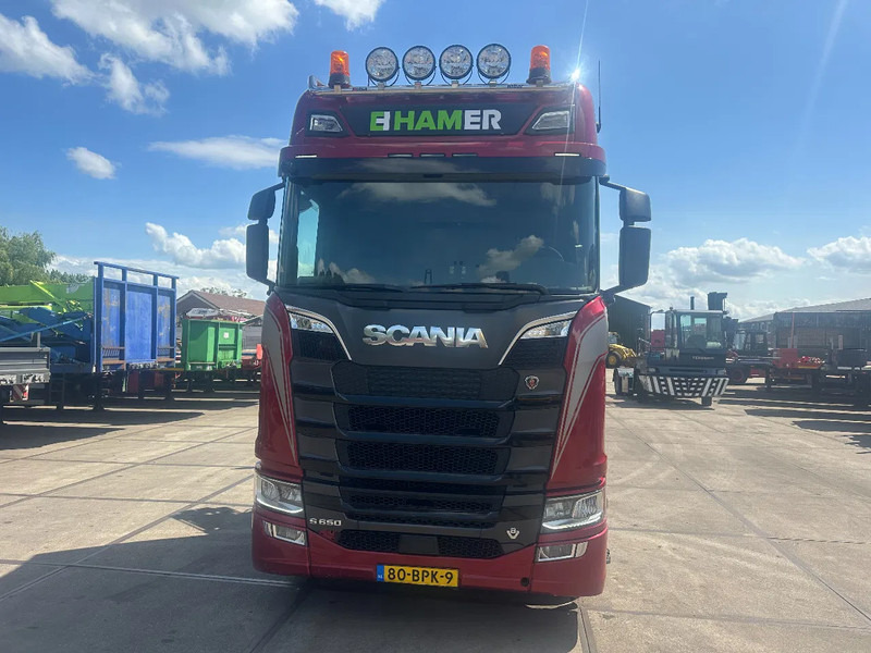 Scania S650 V8, EPSILON S290 Z 96. DOLL TRAILER 2 AXLE FORCED STEERING, 4,5 M EXTENDABLE, APK 04-2026 - Tracteur routier: photos 5 Scania S650 V8, EPSILON S290 Z 96. DOLL TRAILER 2 AXLE FORCED STEERING, 4,5 M EXTENDABLE, APK 04-2026 - Tracteur routier: photos 5