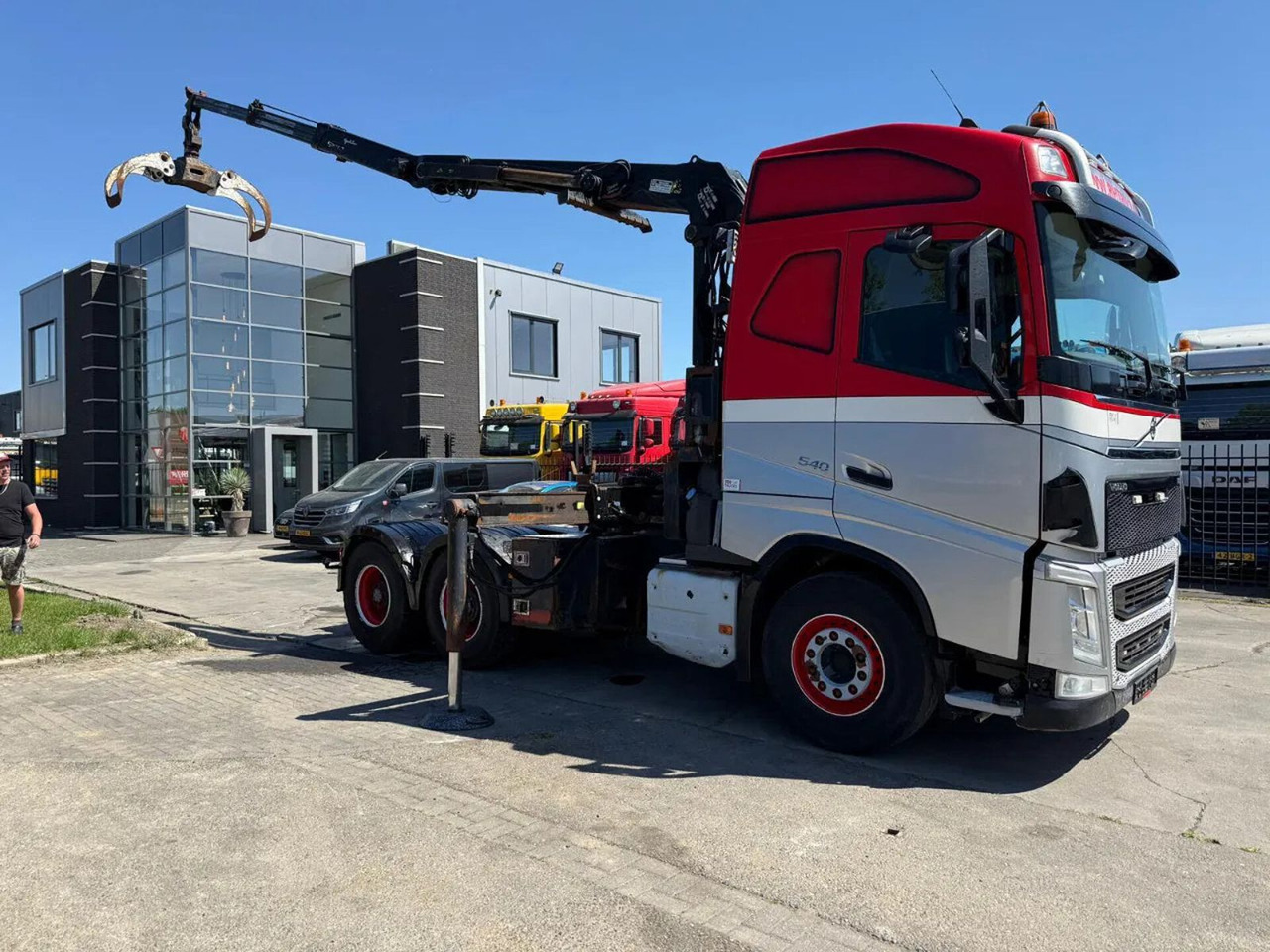 Volvo FH 540 6X4 - EURO 6 + PALFINGER EPSILON S260Z96 - Tracteur routier: photos 3 Volvo FH 540 6X4 - EURO 6 + PALFINGER EPSILON S260Z96 - Tracteur routier: photos 3