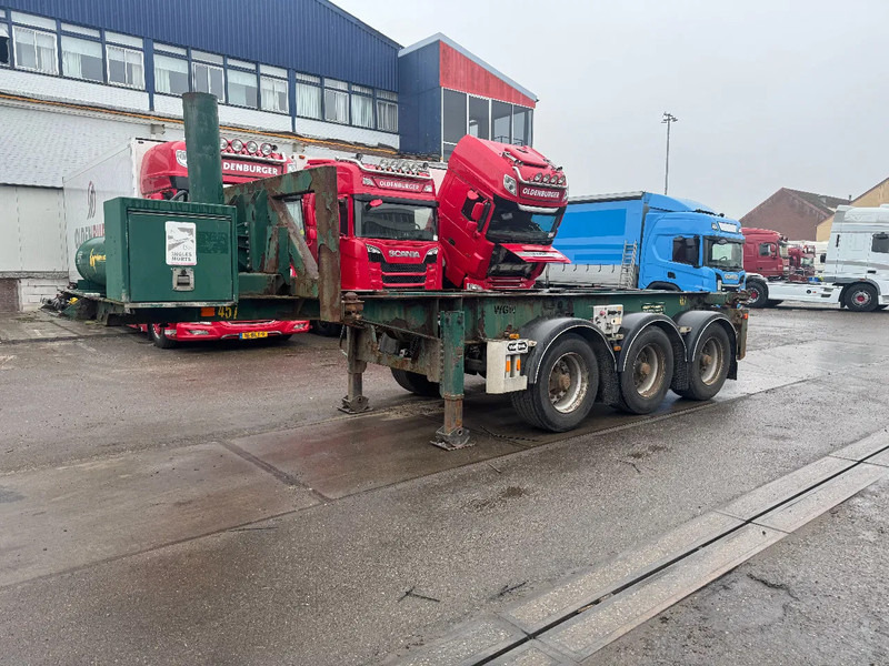 Van Hool S/00193 KIPPER CHASSIS 20FT - Semi-remorque porte-conteneur/ Caisse mobile: photos 2 Van Hool S/00193 KIPPER CHASSIS 20FT - Semi-remorque porte-conteneur/ Caisse mobile: photos 2
