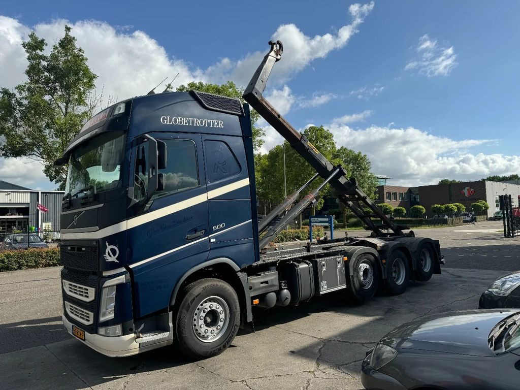 Volvo FH 500 8X2 EURO 6 + PALFINGER T22 HOOKLIFT - Camion ampliroll: photos 1 Volvo FH 500 8X2 EURO 6 + PALFINGER T22 HOOKLIFT - Camion ampliroll: photos 1