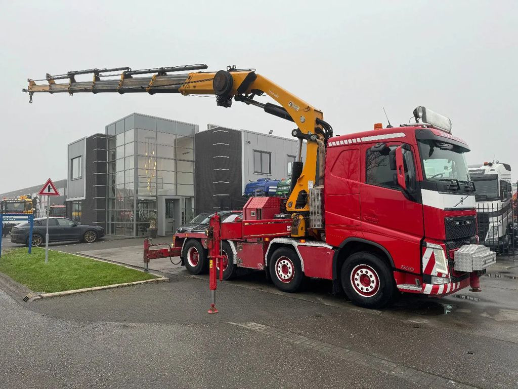Volvo FH 500 8X4 - EURO 6 + HIAB 622 EP-6 HIPRO + REMO - Camion grue, Tracteur routier: photos 2 Volvo FH 500 8X4 - EURO 6 + HIAB 622 EP-6 HIPRO + REMO - Camion grue, Tracteur routier: photos 2