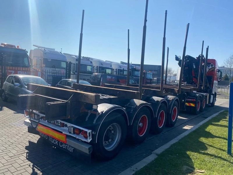 Camion grumier, Camion grue Volvo FH 540 6X4 EURO 6 + EPSILON S260Z96 + TRAILER 4 AXLE DOLL: photos 20