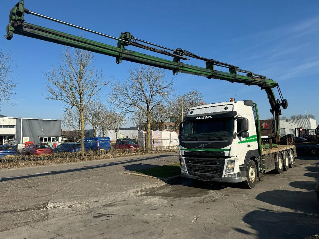 Volvo FM 500 8X4 HIAB 288 + REMOTE CONTROL 5TH + 6TH F - Camion plateau, Camion grue: photos 2 Volvo FM 500 8X4 HIAB 288 + REMOTE CONTROL 5TH + 6TH F - Camion plateau, Camion grue: photos 2