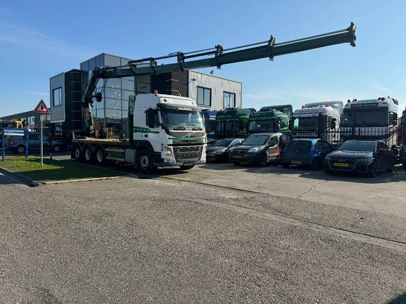 Volvo FM 500 8X4 HIAB 288 + REMOTE CONTROL 5TH + 6TH FUNCTION - Camion plateau, Camion grue: photos 1 Volvo FM 500 8X4 HIAB 288 + REMOTE CONTROL 5TH + 6TH FUNCTION - Camion plateau, Camion grue: photos 1
