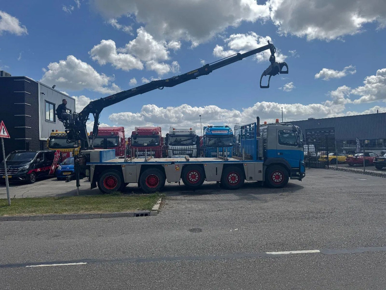 Volvo FMX 460 10X4 HIAB J2640ZT + HULTDINS GRIJPER HUB - Camion grue: photos 4 Volvo FMX 460 10X4 HIAB J2640ZT + HULTDINS GRIJPER HUB - Camion grue: photos 4