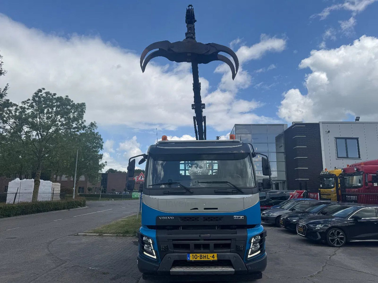 Volvo FMX 460 10X4 HIAB J2640ZT + HULTDINS GRIJPER HUB - Camion plateau, Camion grue: photos 2 Volvo FMX 460 10X4 HIAB J2640ZT + HULTDINS GRIJPER HUB - Camion plateau, Camion grue: photos 2