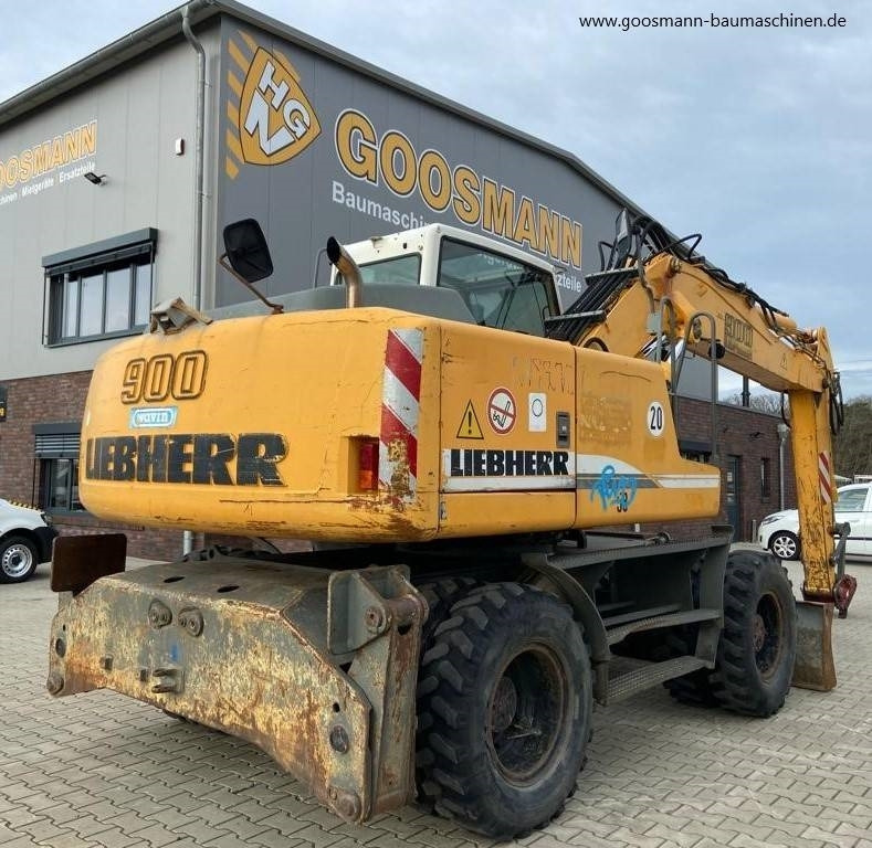 Liebherr A 900 C Litronic - Pelle sur pneus: photos 3 Liebherr A 900 C Litronic - Pelle sur pneus: photos 3