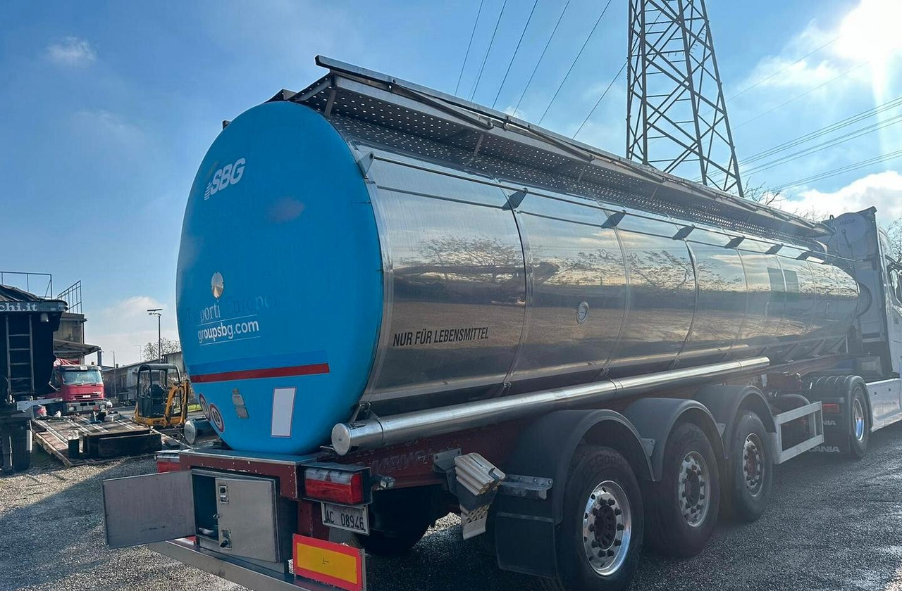 Semirimorchio cisterna Menci trasporto alimentari - Semi-remorque citerne: photos 5 Semirimorchio cisterna Menci trasporto alimentari - Semi-remorque citerne: photos 5