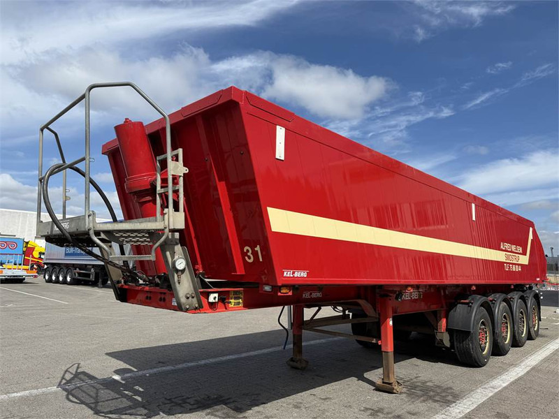 KEL-BERG Tipper/Kipper/Tiptrailer 37m3 - Semi-remorque benne: photos 1 KEL-BERG Tipper/Kipper/Tiptrailer 37m3 - Semi-remorque benne: photos 1