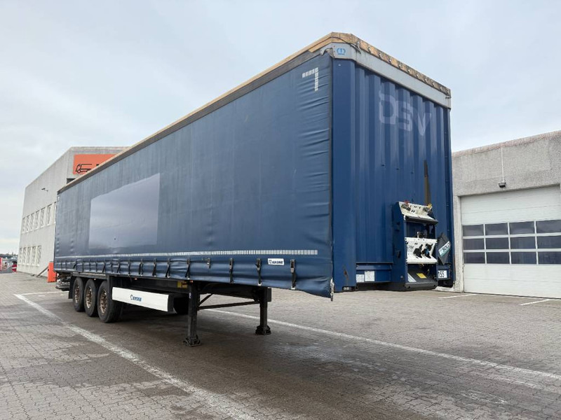 Krone 3 axle curtainside trailer - Semi-remorque rideaux coulissants: photos 1 Krone 3 axle curtainside trailer - Semi-remorque rideaux coulissants: photos 1