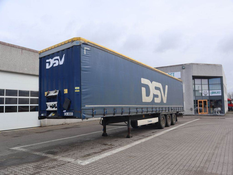 Krone 3 axle curtainside trailer - Semi-remorque rideaux coulissants: photos 1 Krone 3 axle curtainside trailer - Semi-remorque rideaux coulissants: photos 1