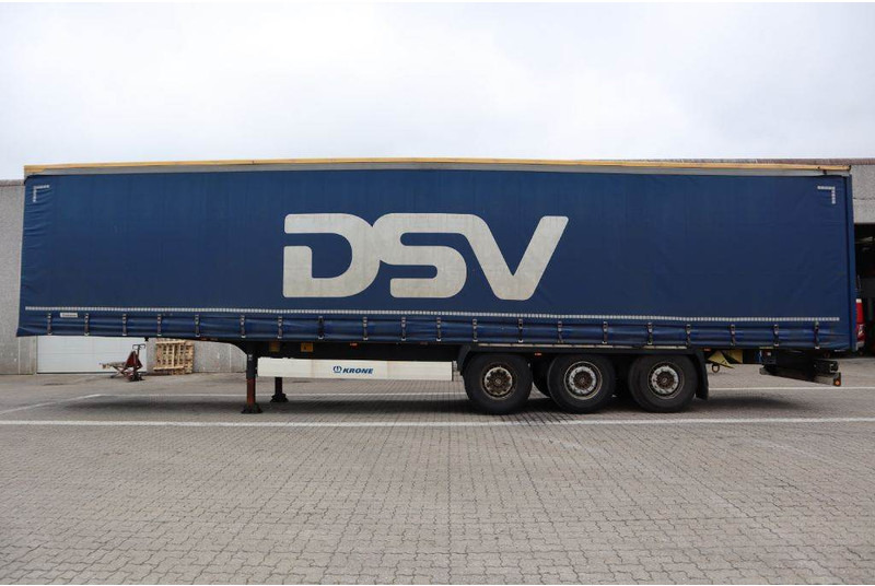 Krone 3 axle curtainside trailer - Semi-remorque rideaux coulissants: photos 4 Krone 3 axle curtainside trailer - Semi-remorque rideaux coulissants: photos 4