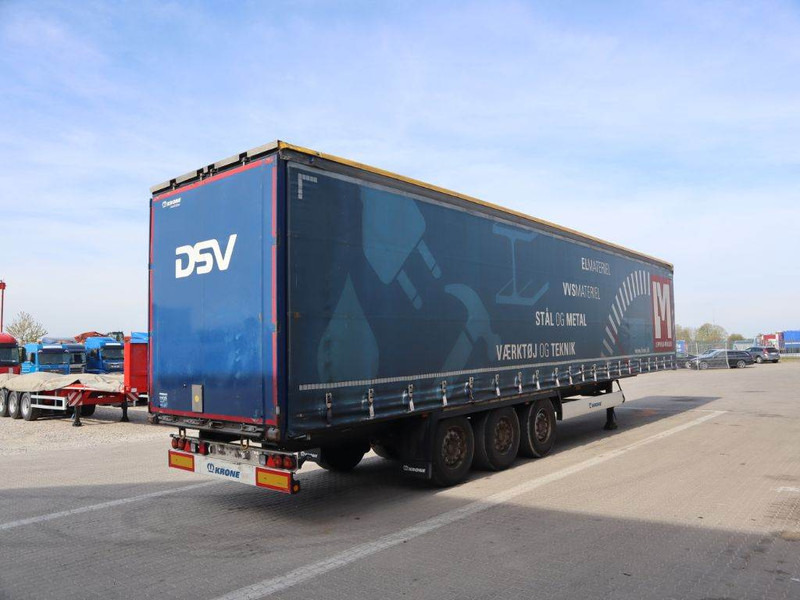 Krone 3 axle curtainside trailer - Semi-remorque rideaux coulissants: photos 3 Krone 3 axle curtainside trailer - Semi-remorque rideaux coulissants: photos 3