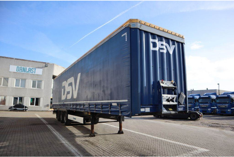 Krone 3 axle curtainside trailer - Semi-remorque rideaux coulissants: photos 5 Krone 3 axle curtainside trailer - Semi-remorque rideaux coulissants: photos 5
