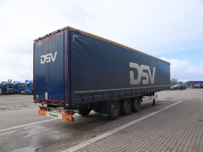 Krone 3 axle curtainside trailer - Semi-remorque rideaux coulissants: photos 2 Krone 3 axle curtainside trailer - Semi-remorque rideaux coulissants: photos 2