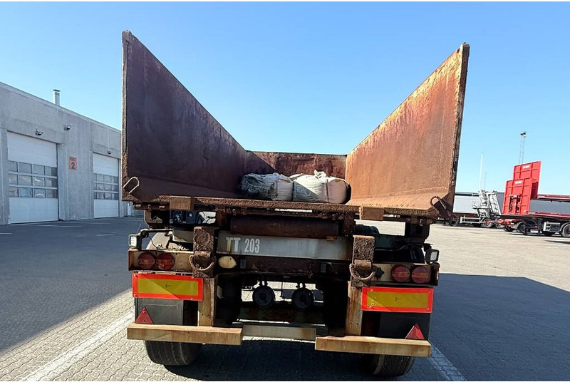 Pacton Containerchassis w. Steelbox / Stahlcontainer - Semi-remorque porte-conteneur/ Caisse mobile: photos 4 Pacton Containerchassis w. Steelbox / Stahlcontainer - Semi-remorque porte-conteneur/ Caisse mobile: photos 4