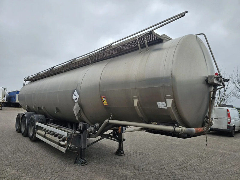 Magyar RVS - INOX - 38.5 M3- 7 Comp. - Semi-remorque citerne: photos 2 Magyar RVS - INOX - 38.5 M3- 7 Comp. - Semi-remorque citerne: photos 2