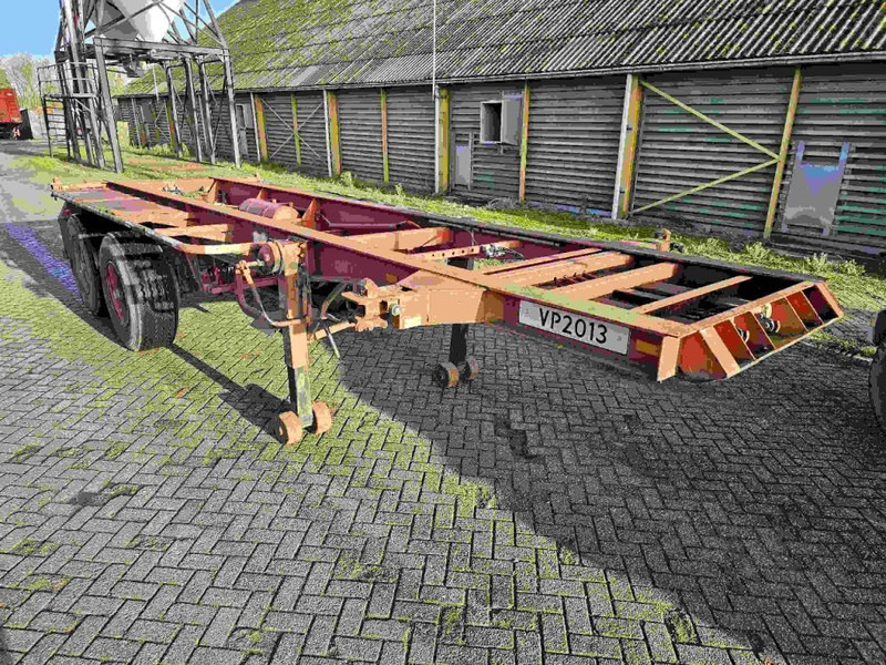 Pacton 20FT - BPW - DRUM - Steelspring - Semi-remorque porte-conteneur/ Caisse mobile: photos 3 Pacton 20FT - BPW - DRUM - Steelspring - Semi-remorque porte-conteneur/ Caisse mobile: photos 3